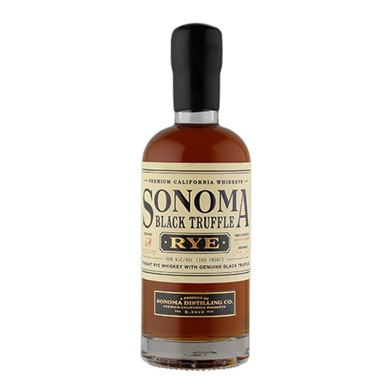 Sonoma Distilling Black Truffle Rye Whiskey 375ml - Uptown Spirits