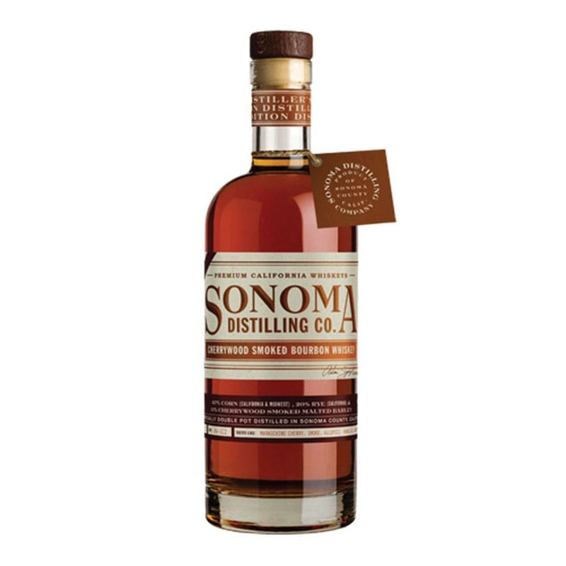 Sonoma Distilling Cherrywood Smoked Bourbon Whiskey 750ml - Uptown Spirits