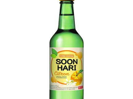 Soonhari Citron Premium Infused Soju 375ml - Uptown Spirits