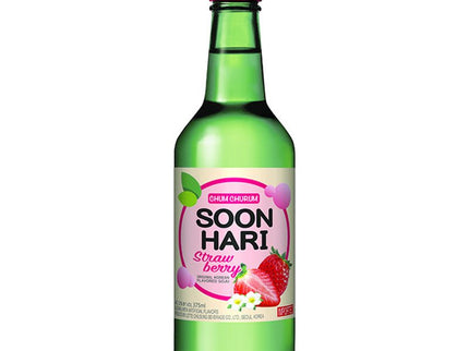 Soonhari Strawberry Premium Infused Soju 375ml - Uptown Spirits