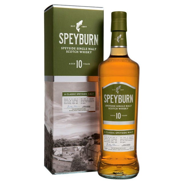 Speyburn 10 Year Speyside Single Malt Scotch Whiskey - Uptown Spirits