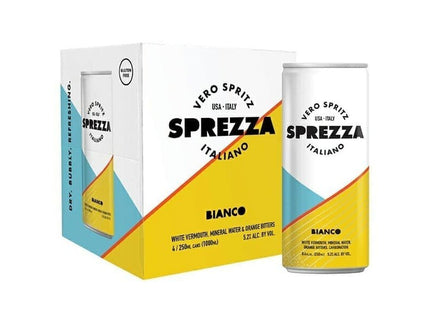 Sprezza Bianco Spritz Italiano 4/8.4oz - Uptown Spirits