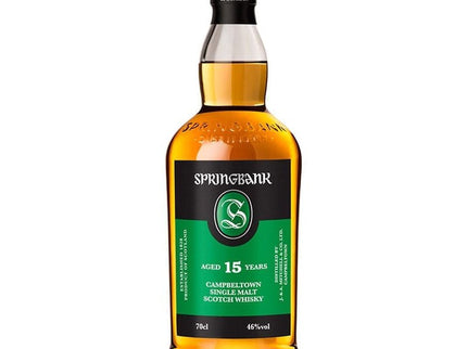 Springbank 15 Year Single Malt Scotch Whiskey - Uptown Spirits