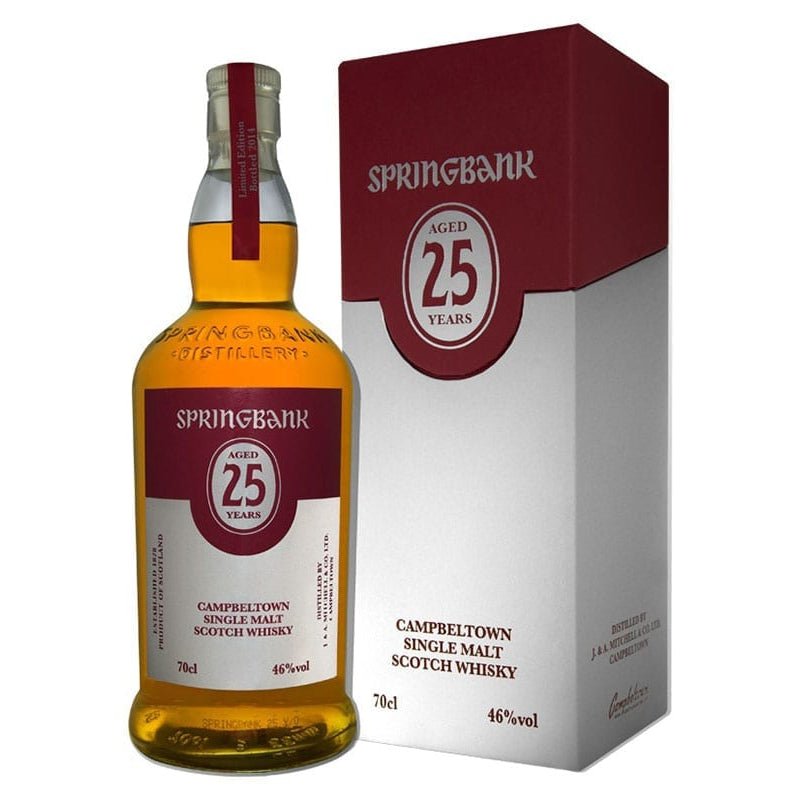 Springbank 25 Year Single Malt Scotch Whiskey - Uptown Spirits