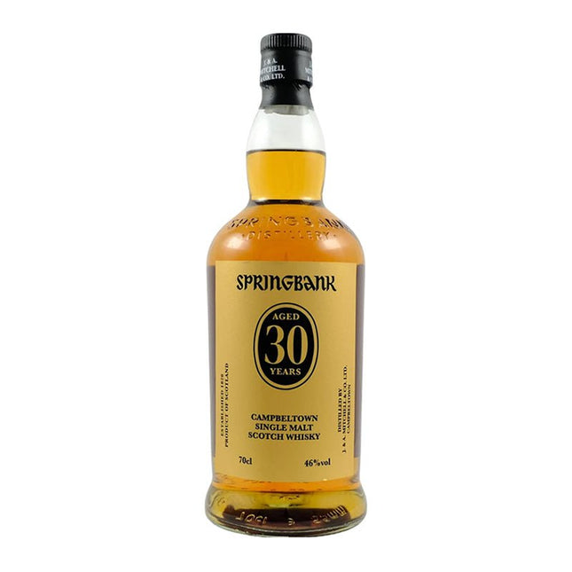 Springbank 30 Year Limited Release Single Malt Scotch Whiskey 700ml - Uptown Spirits