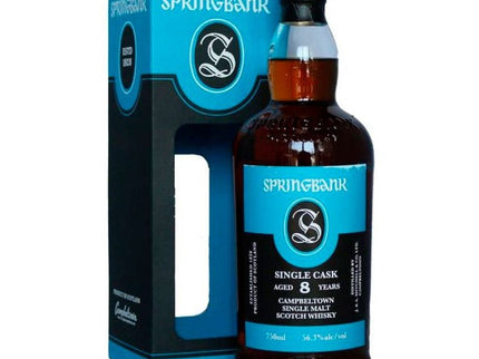 Springbank 8 Year Single Cask Campbeltown Single Malt Scotch Whiskey - Uptown Spirits