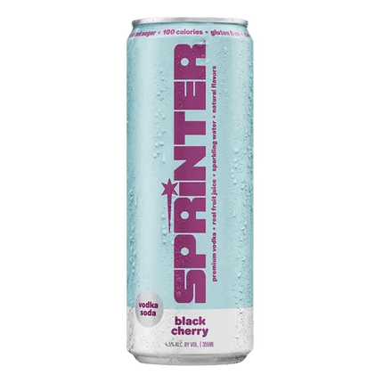 Sprinter Black Cherry Vodka Soda 4/355ml by Kylie Jenner - Uptown Spirits