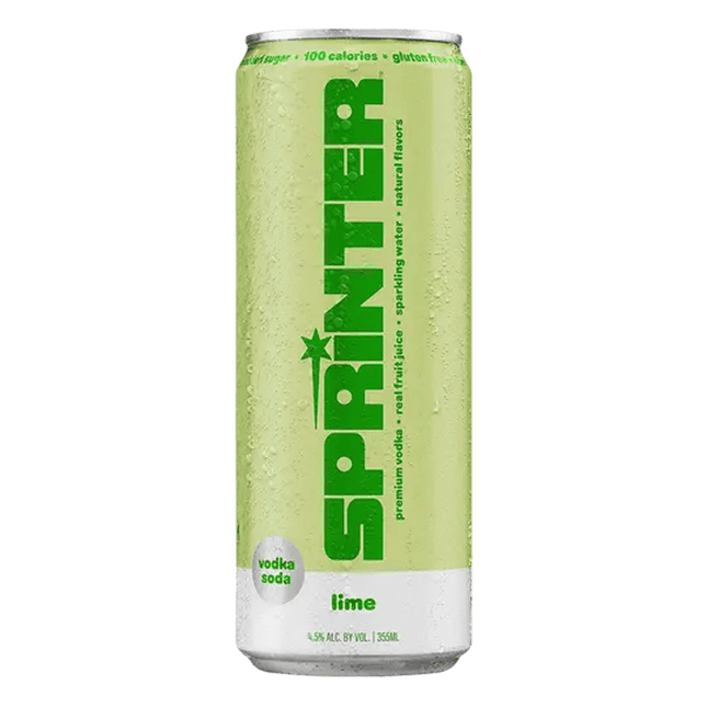 Sprinter Lime Vodka Soda 4/355ml by Kylie Jenner - Uptown Spirits