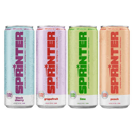 Sprinter Vodka Soda Variety Pack by Kylie Jenner - Uptown Spirits