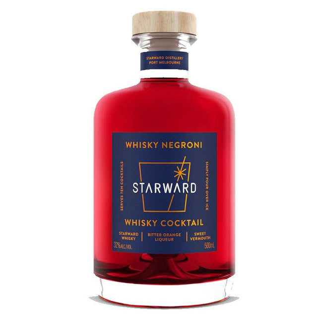 Starward Negroni Whiskey Cocktail 700ml - Uptown Spirits