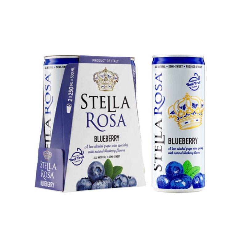 Stella Rosa Blueberry Wine Cans 2/250ml - Uptown Spirits