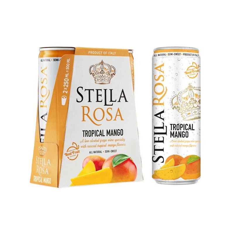 Stella Rosa Tropical Mango Wine Cans 2/250ml - Uptown Spirits