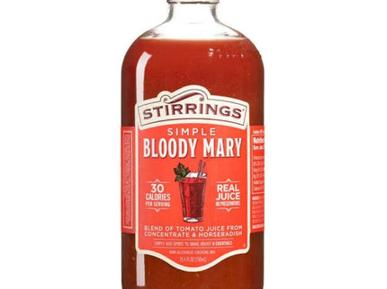 Stirrings Bloody Mary Non Alcoholic Cocktail 750ml - Uptown Spirits