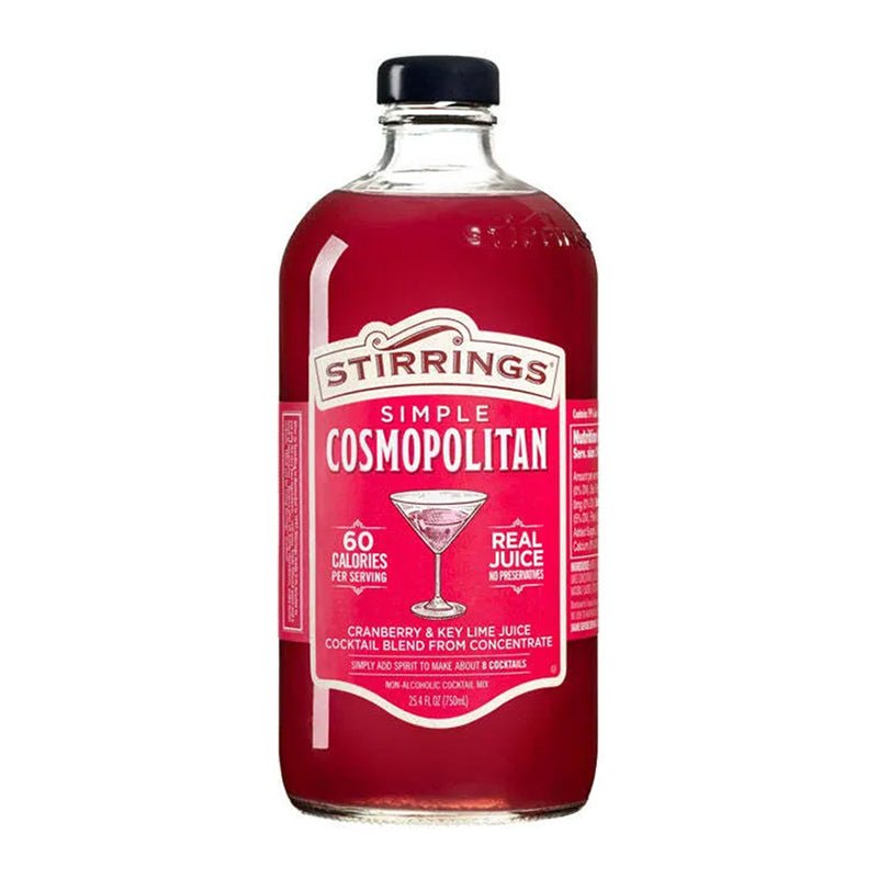 Stirrings Cosmopolitan Non Alcoholic Cocktail 750ml - Uptown Spirits