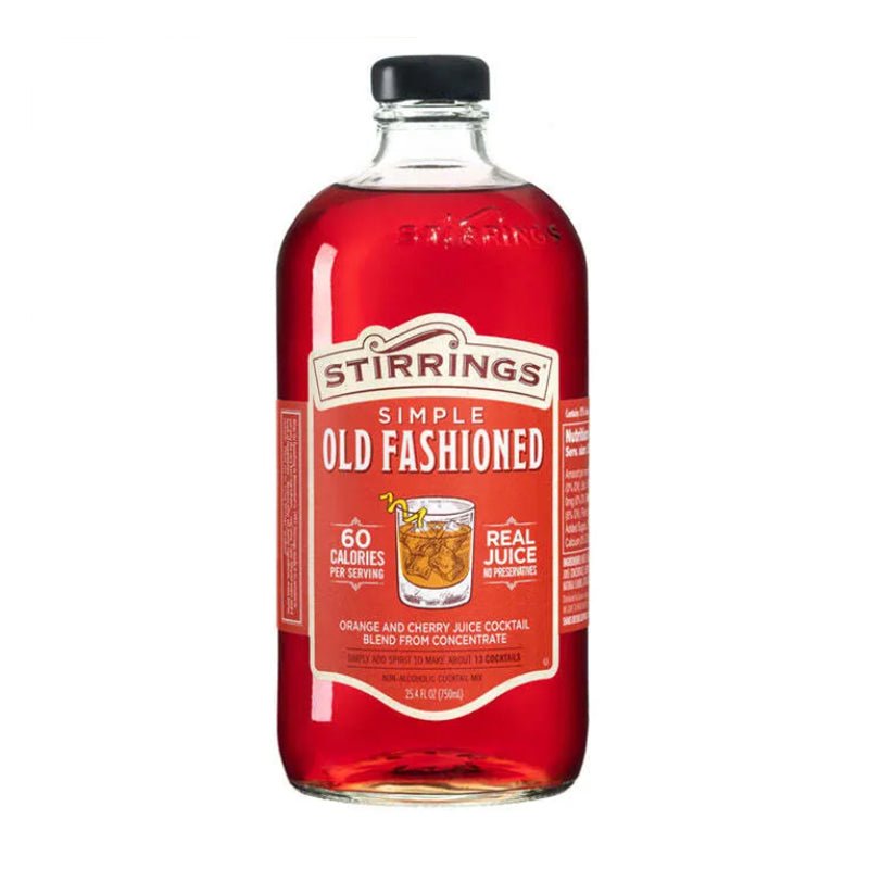 Stirrings Old Fashioned Non Alcoholic Cocktail 750ml - Uptown Spirits