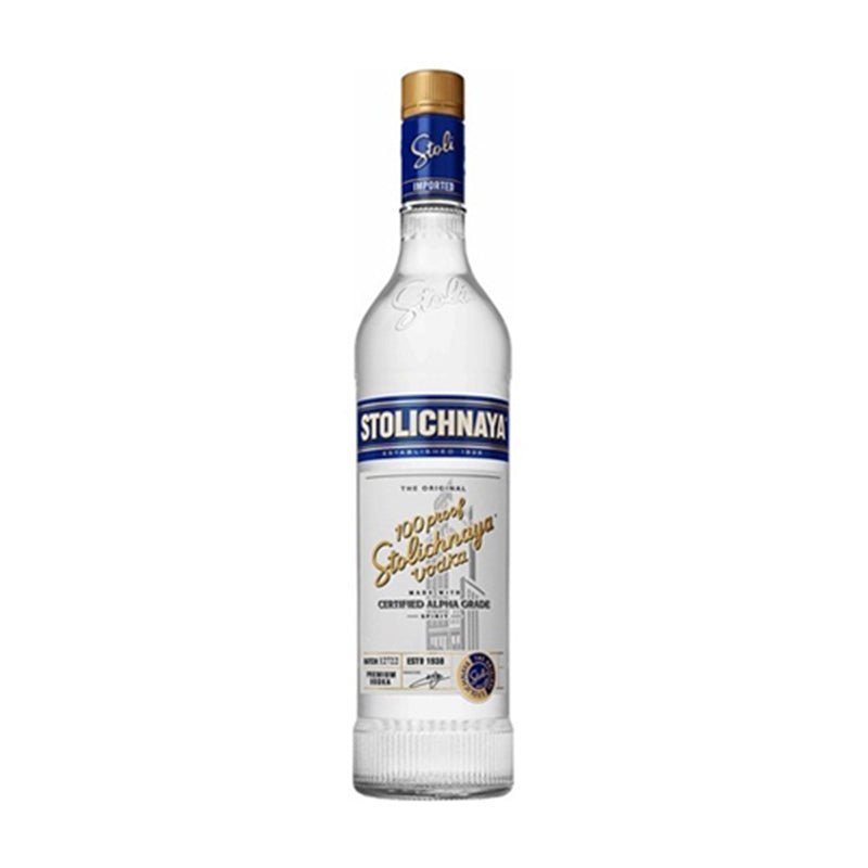 Stoli 100 Proof Premium Vodka 750ml - Uptown Spirits