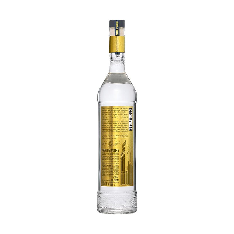 Stoli Gold Premium Vodka 750ml - Uptown Spirits