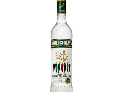Stoli Hot Jalapeno Flavored Premium Vodka 1L - Uptown Spirits