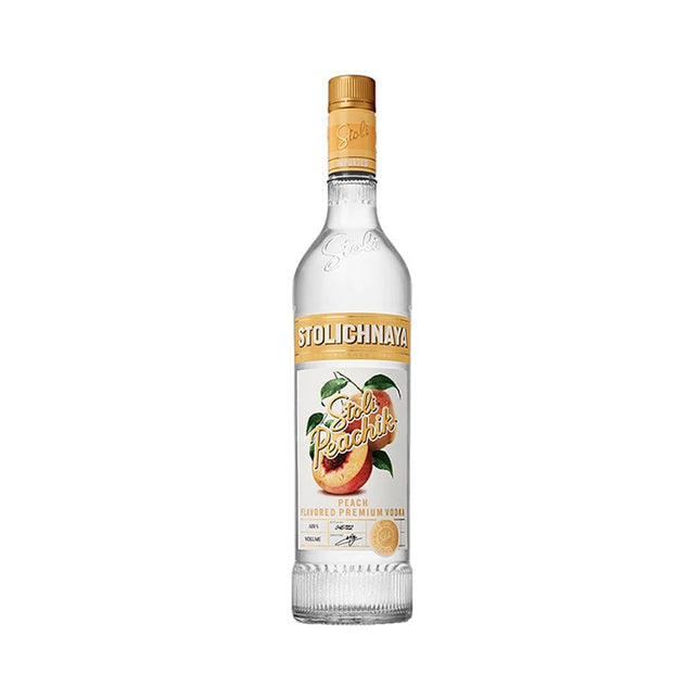 Stoli Peachik Flavored Premium Vodka 750ml - Uptown Spirits