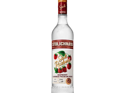 Stoli Raspberry Flavored Premium Vodka 750ml - Uptown Spirits