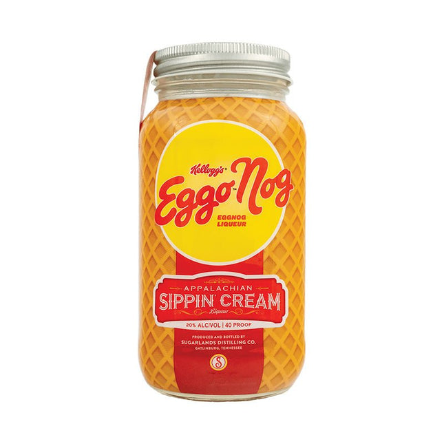Sugarlands Eggo Nog Appalachian Sippin Cream Moonshine 750ml - Uptown Spirits