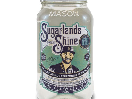 Sugarlands Shine Cole SwindellÃ¢â‚¬â„¢s Peppermint Moonshine 750ml - Uptown Spirits