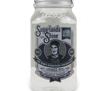 Sugarlands Shine Jim Tom Hendicks Unaged Rye Moonshine 750ml - Uptown Spirits