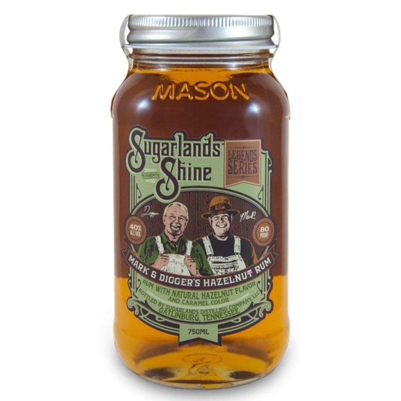 Sugarlands Shine Mark & Digger's Hazelnut Rum - Uptown Spirits