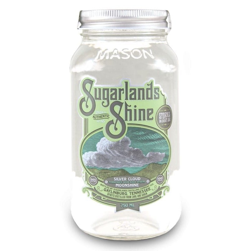 Sugarlands Shine Silver Cloud Tennessee Sour Mash Moonshine 750ml - Uptown Spirits