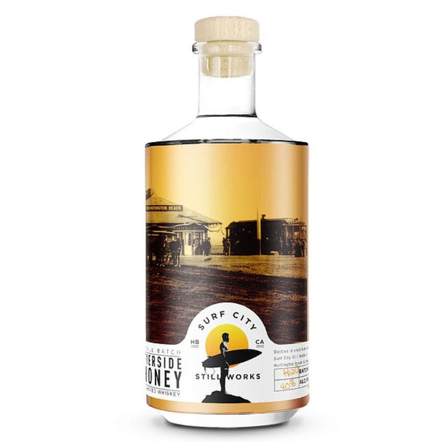 Surf City California Still Works Pierside Honey Whiskey - Uptown Spirits