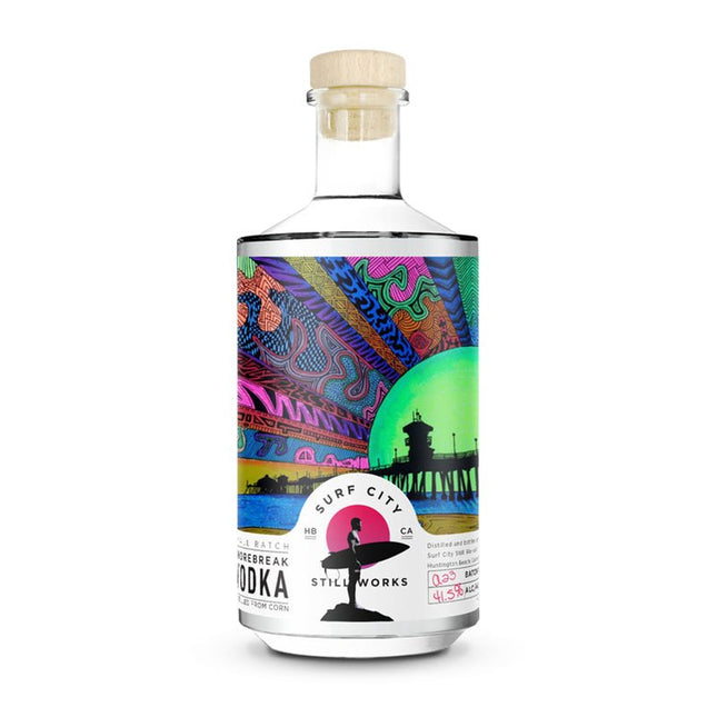 Surf City Still Works Shorebreak Vodka 750ml - Uptown Spirits