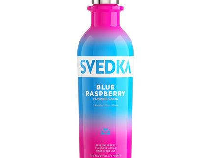 Svedka Blue Raspberry Flavored Vodka 375ml - Uptown Spirits