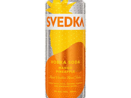 Svedka Mango Pineapple Vodka Soda Full Case 24/355ml - Uptown Spirits