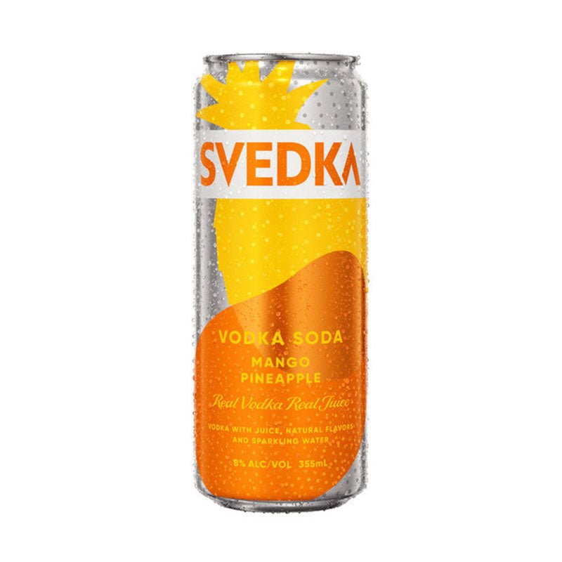 Svedka Mango Pineapple Vodka Soda Full Case 24/355ml - Uptown Spirits