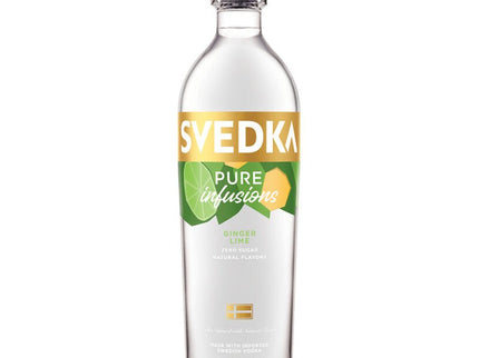 Svedka Pure Infusions Ginger Lime Flavored Vodka 1L - Uptown Spirits