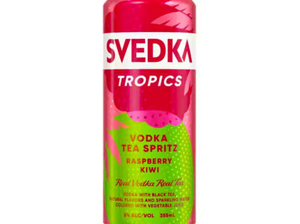 Svedka Raspberry Kiwi Vodka Tea Spritz 4/355ml - Uptown Spirits
