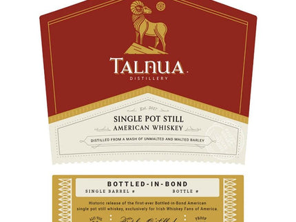 Talnua Single Pot Still American Whiskey 750ml - Uptown Spirits