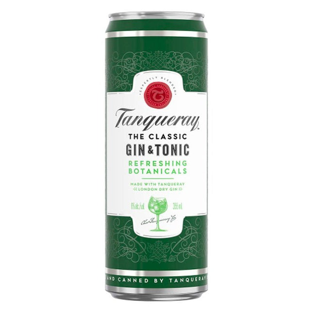 Tanqueray Gin & Tonic Full Case 24/355ml - Uptown Spirits