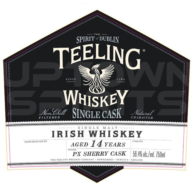 Teeling 14 Years Px Sherry Cask Irish Whiskey 750ml - Uptown Spirits