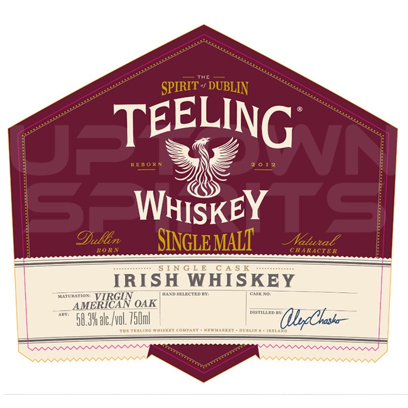 Teeling Virgin American Oak Irish Whiskey 750ml - Uptown Spirits