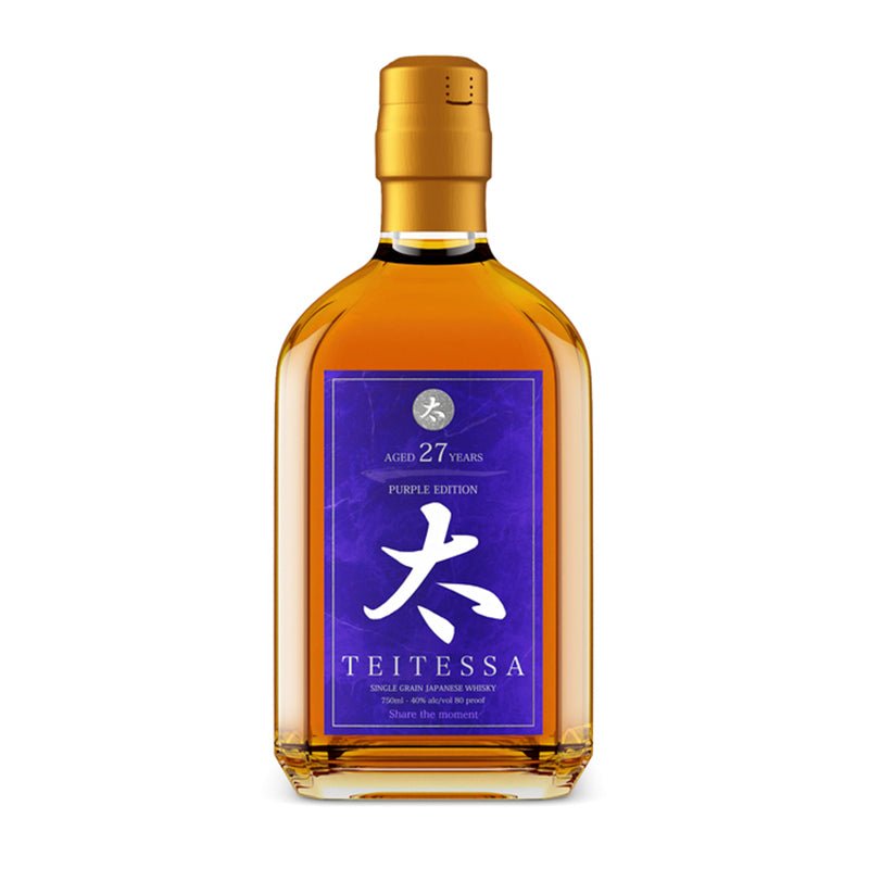 Teitessa 27 Year Purple Edition Single Grain Japanese Whiskey 750ml - Uptown Spirits