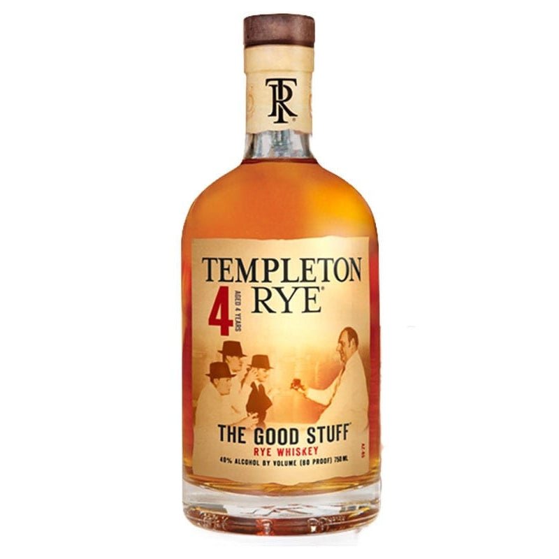 Templeton Rye Whiskey 4 Year 750ml - Uptown Spirits