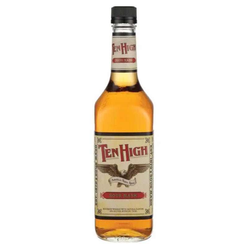 Ten High Sour Mash Bourbon Whiskey 1L - Uptown Spirits