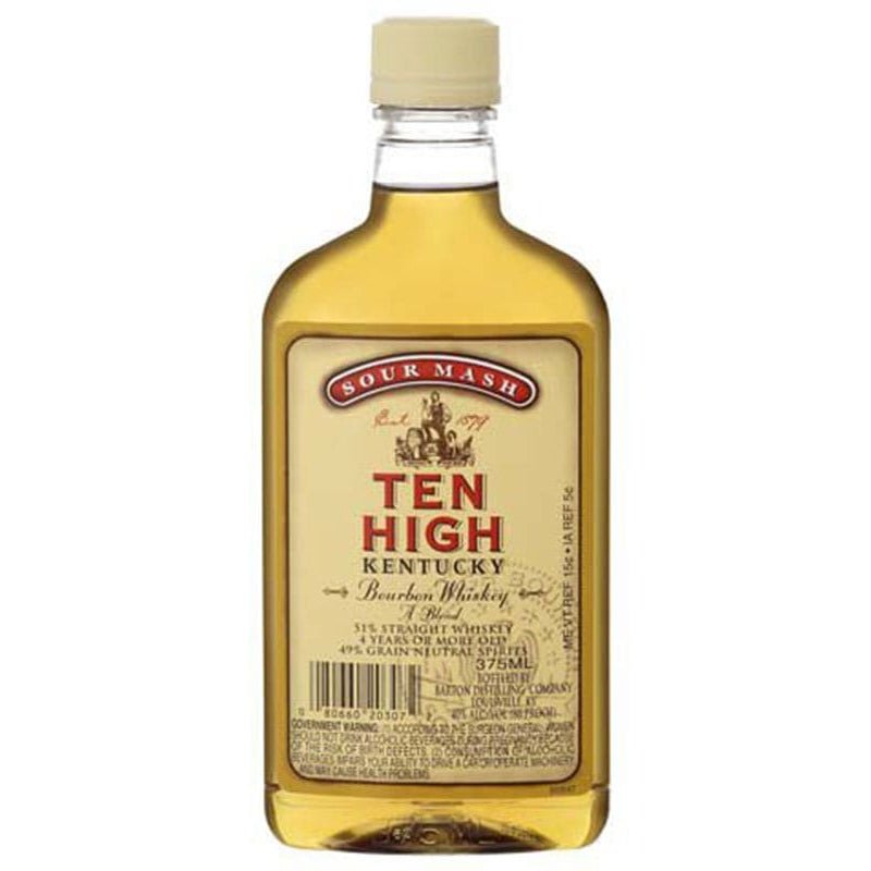 Ten High Sour Mash Bourbon Whiskey 375ml - Uptown Spirits