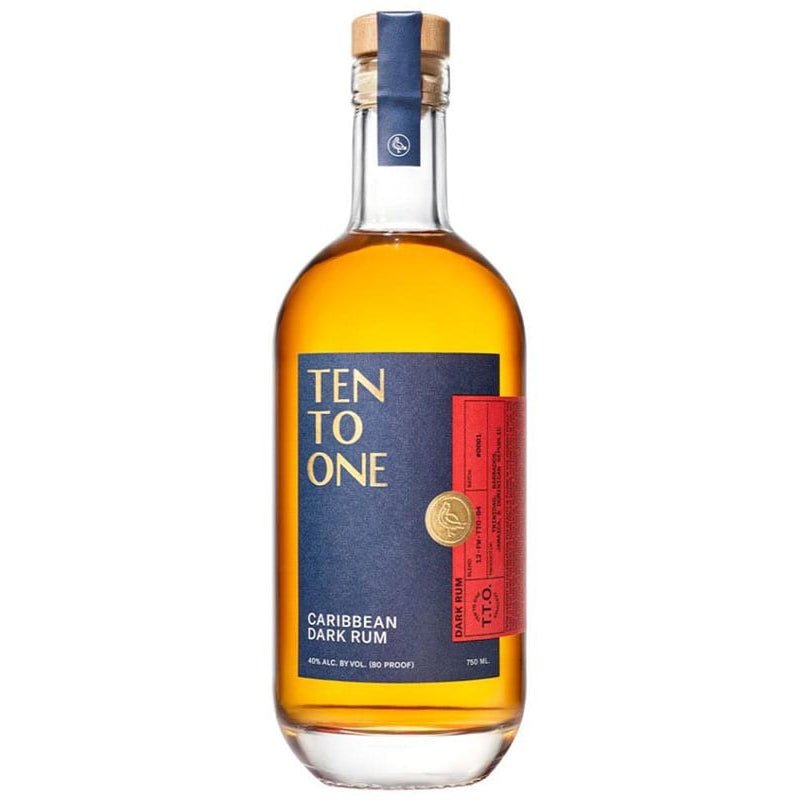 Ten To One Dark Rum - Uptown Spirits