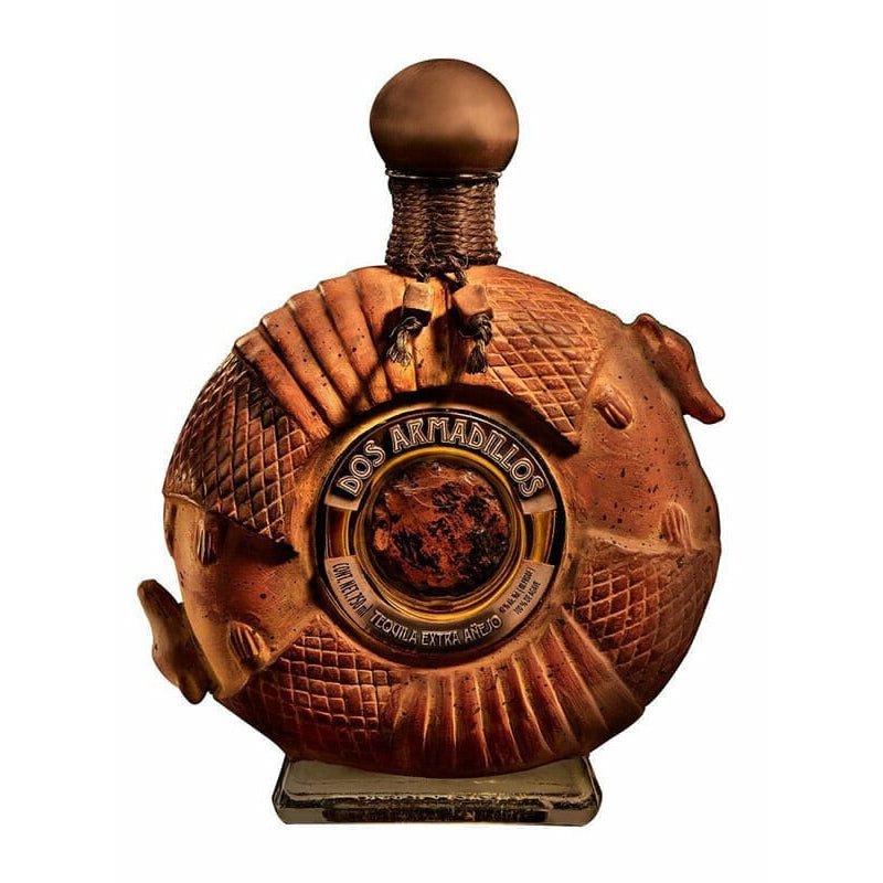 Tequila Dos Armadillos Extra Anejo Clay 750ml - Uptown Spirits