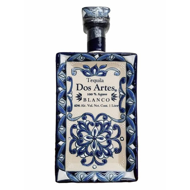 Tequila Dos Artes Limited Release Blanco Tequila 1L - Uptown Spirits