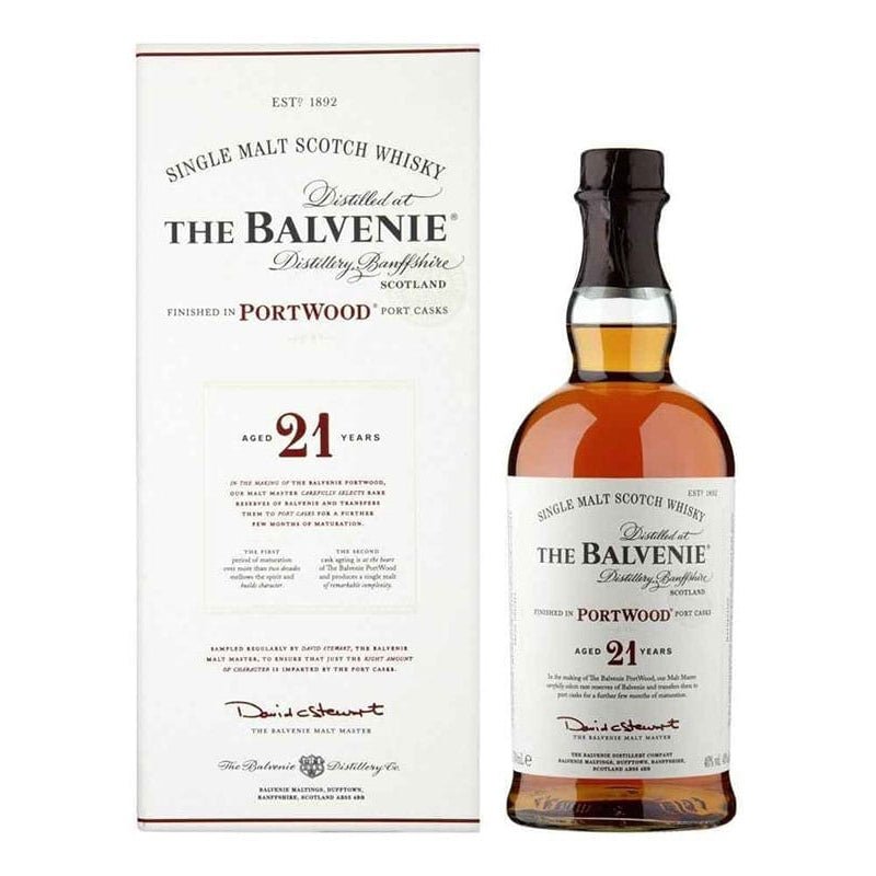 The Balvenie Portwood 21 Year Single Malt Scotch Whiskey 750ml - Uptown Spirits