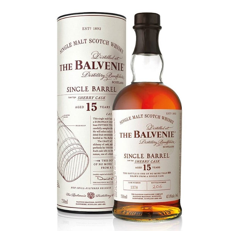 The Balvenie Single Barrel 15 Year Scotch Whiskey 750ml - Uptown Spirits
