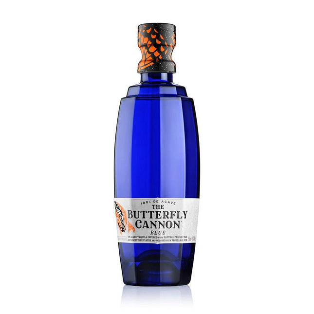 The Butterfly Cannon Blue Blanco Tequila 750ml - Uptown Spirits